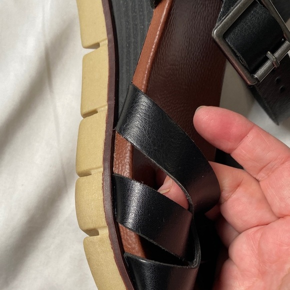 MIA Black and Brown Women's Sandals - Picture 15 of 16